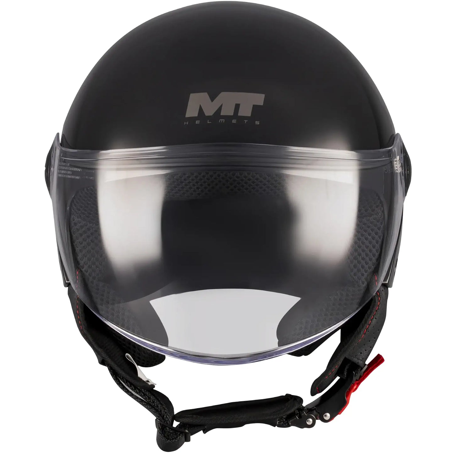 Casco MT Street S Pure A1 - Negro Brillo