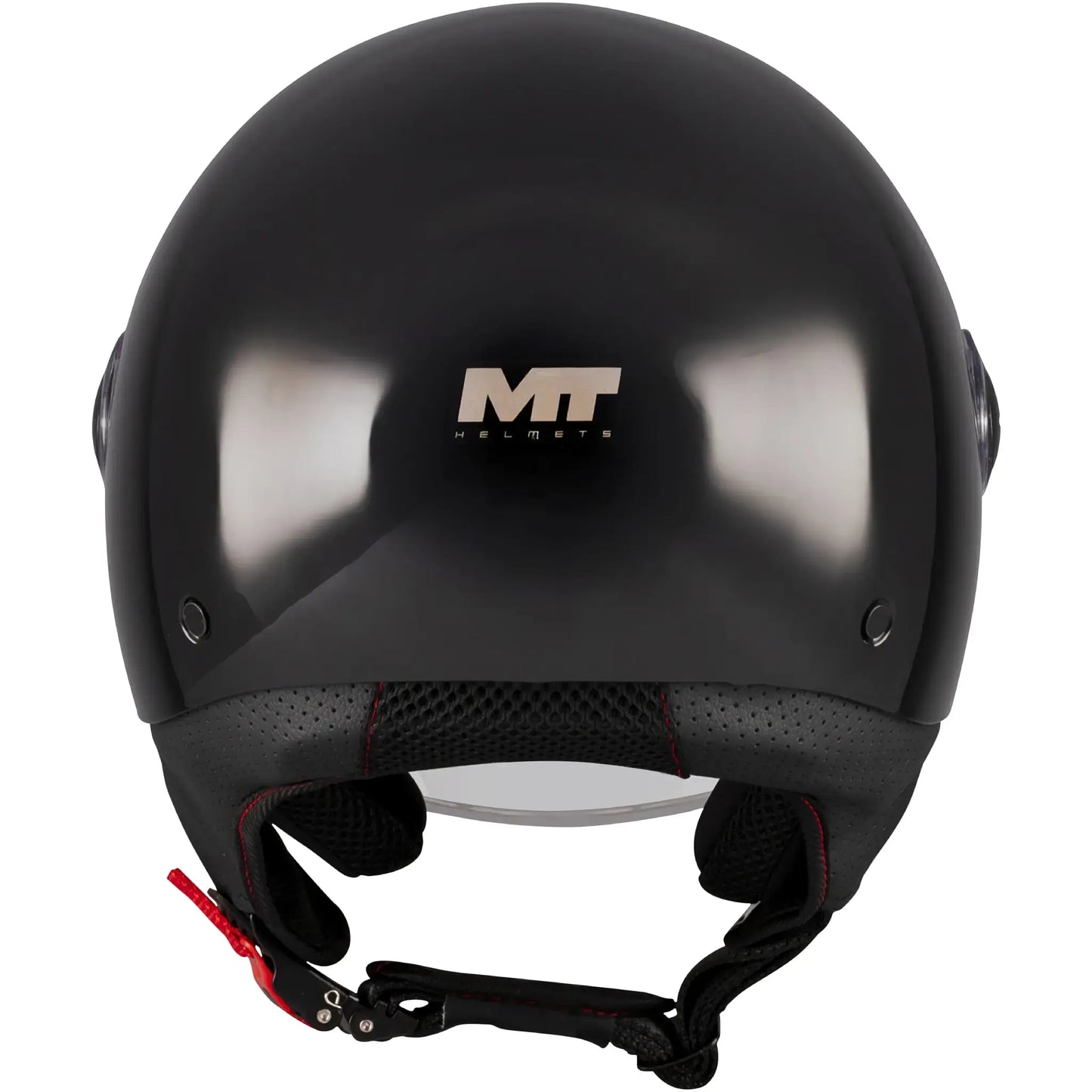 Casco MT Street S Pure A1 - Negro Brillo