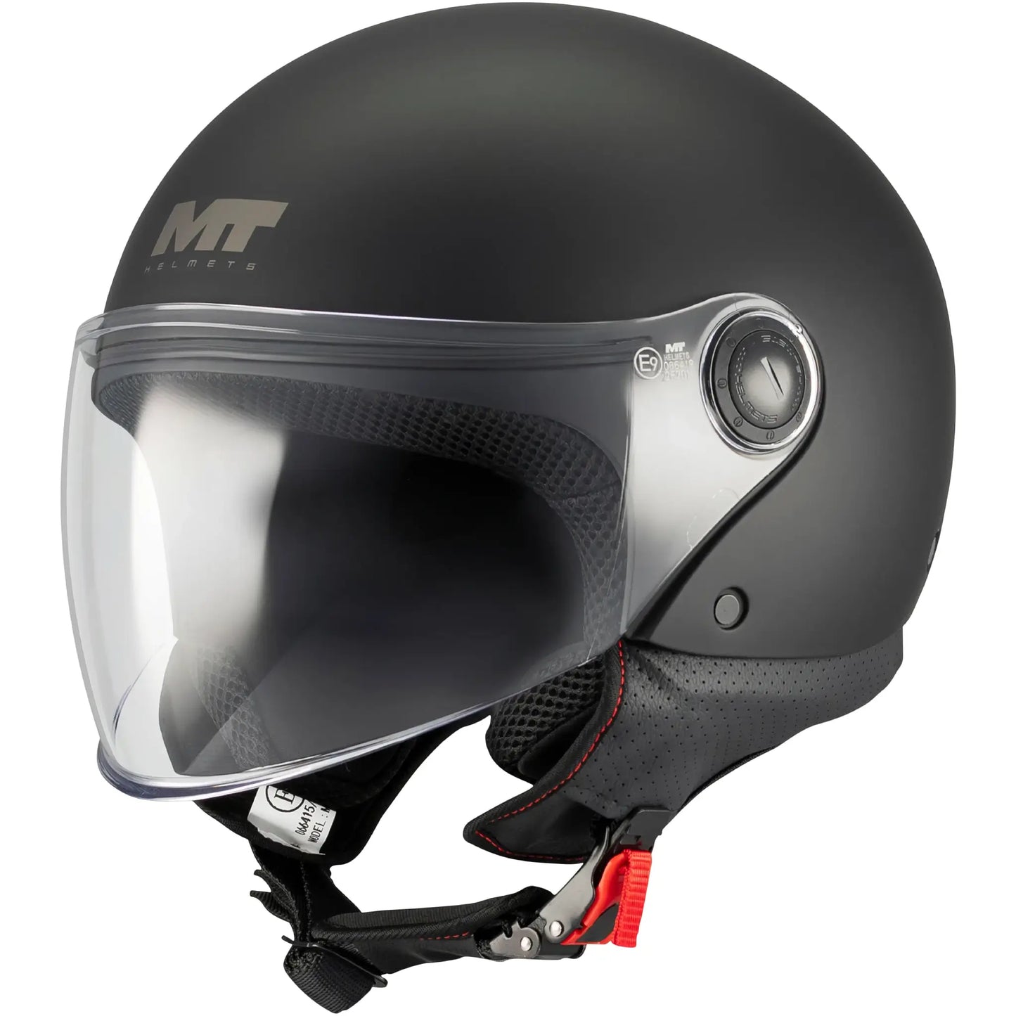 Casco MT Street S Pure A1 - Negro Mate