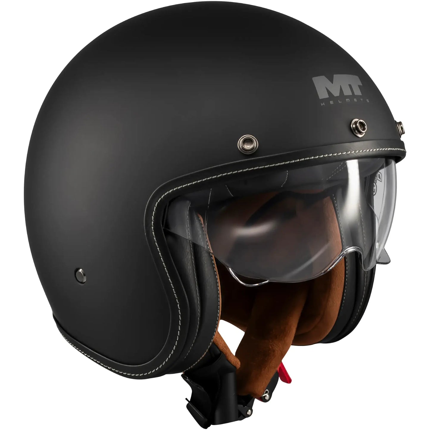 Casco MT LeMans 2 SV S Pure A1 - Negro Mate