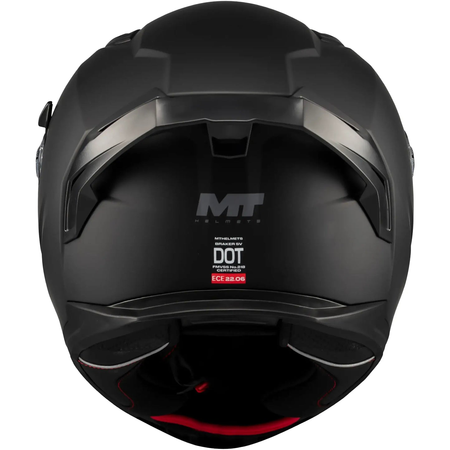 Casco MT Braker SV Pure A1 - Negro Mate