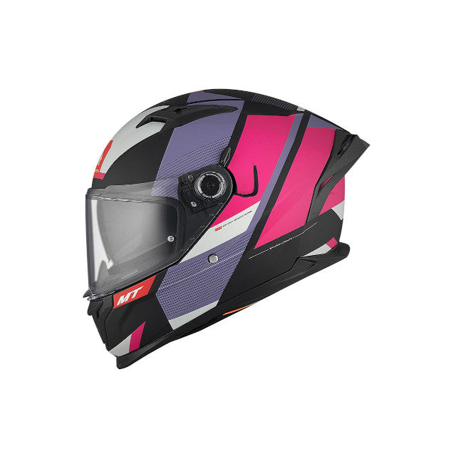 Capacete integral MT Helmets Braker SV Chento B9 rosa/violeta mate – Motoscoot