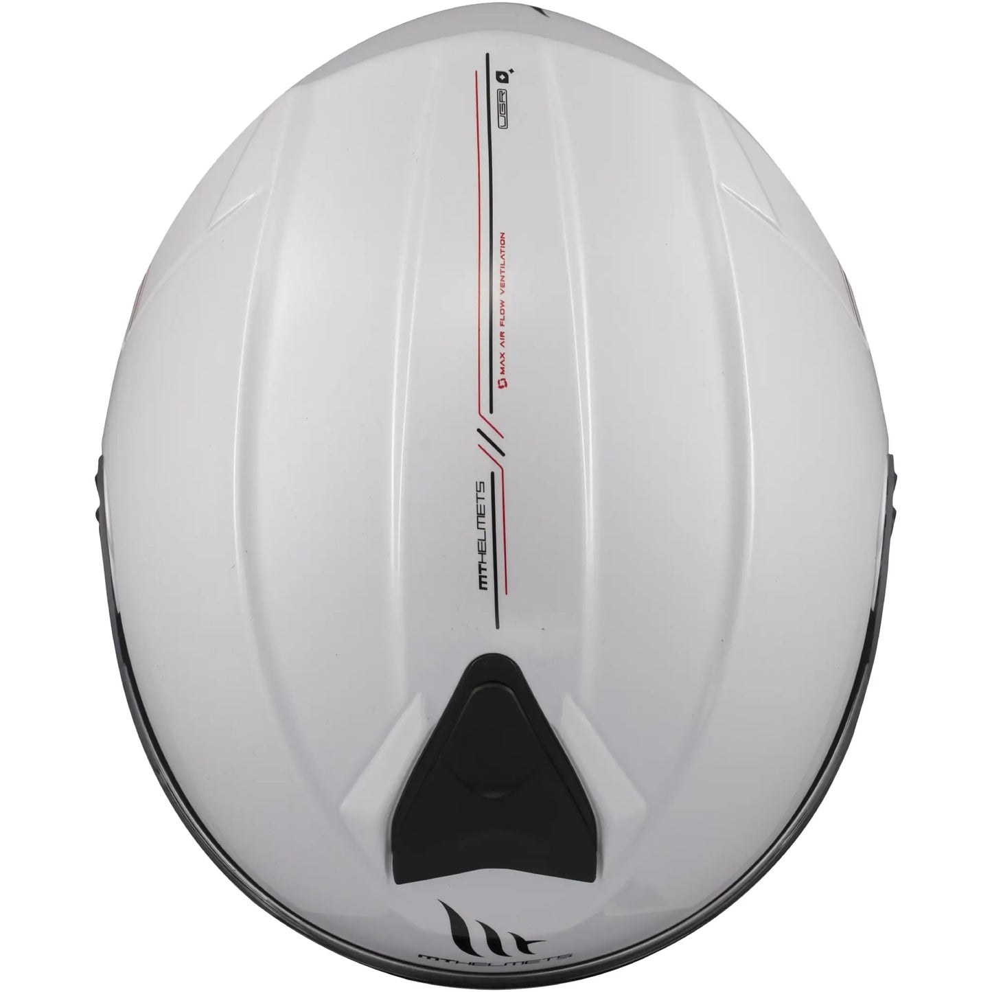 Casco MT Genesis SV Solid A0 - Blanco Brillo
