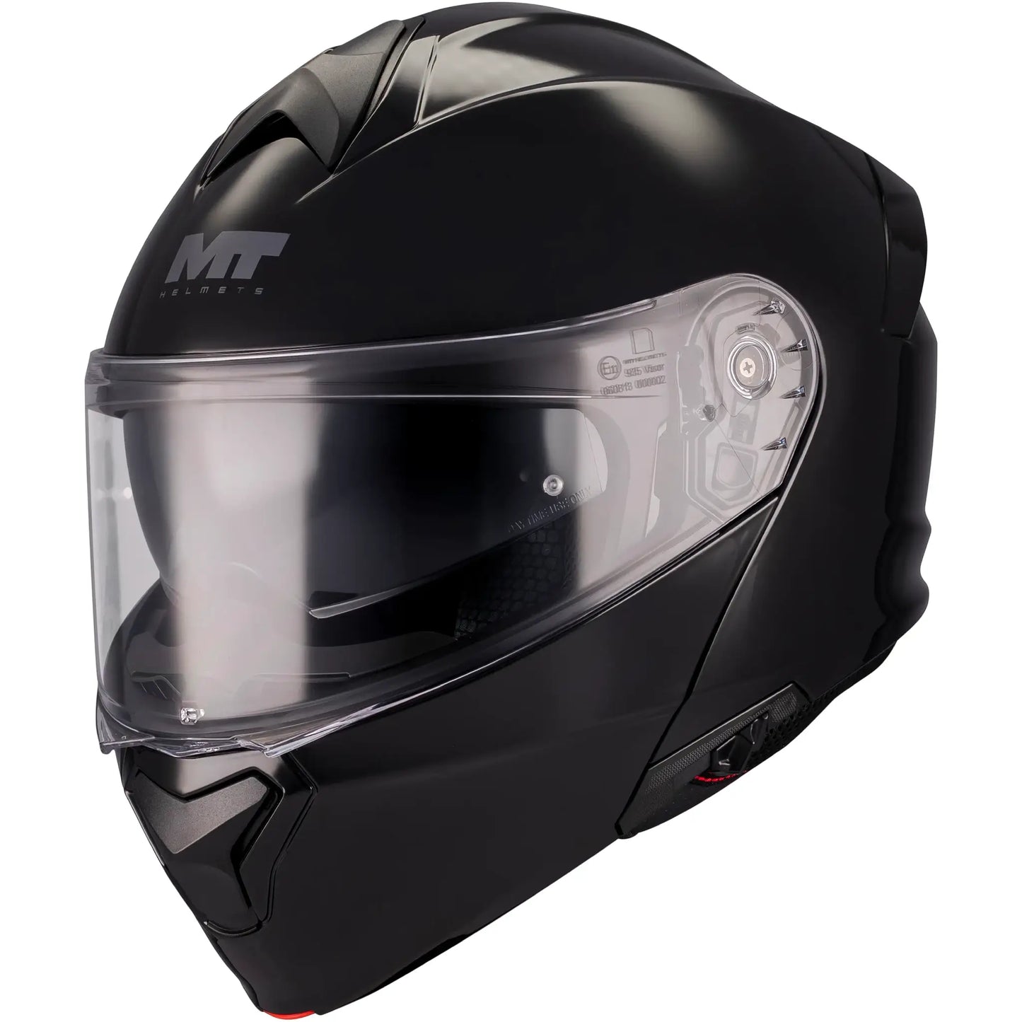Casco MT Genesis SV Pure A1 - Negro Brillo