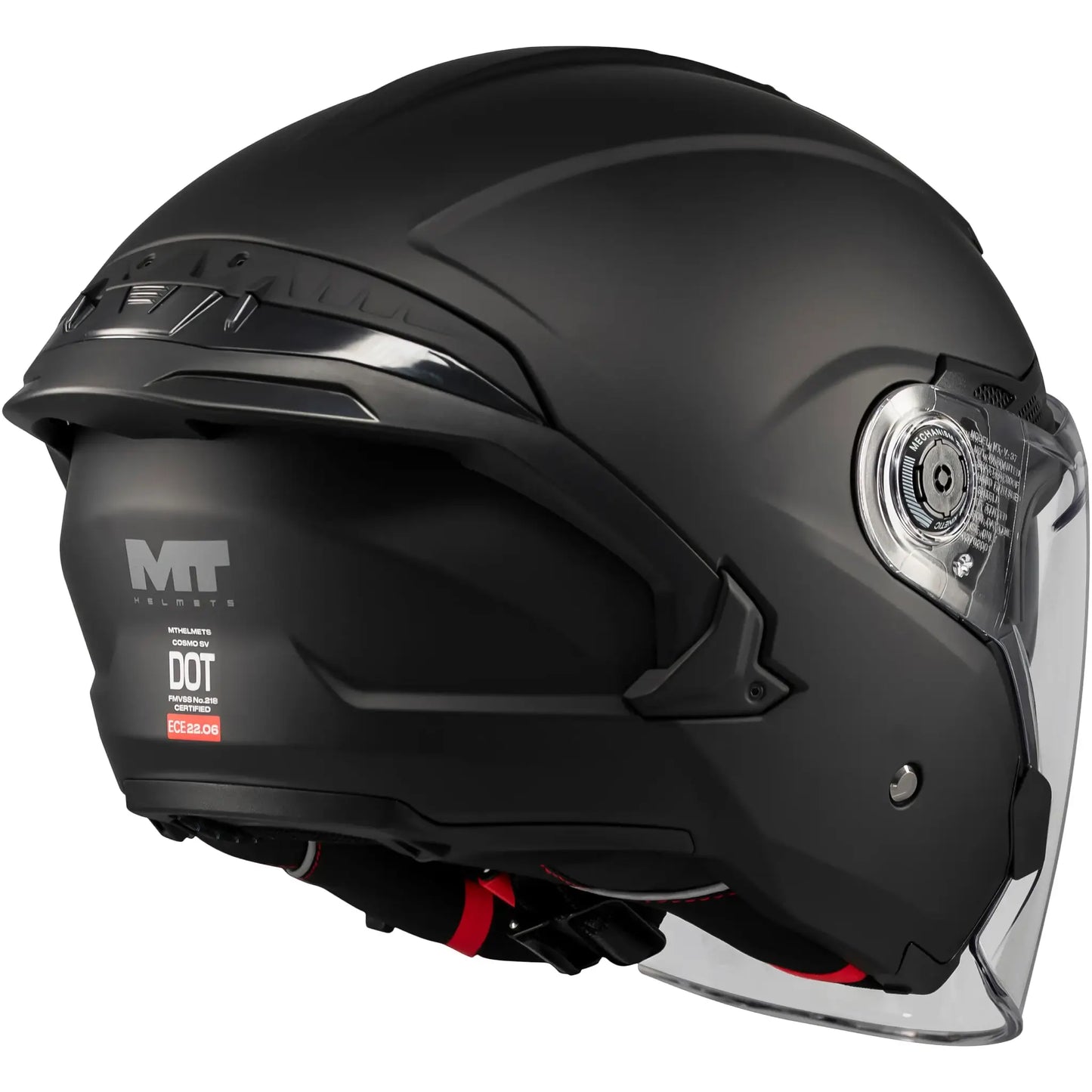 Casco MT Cosmo SV Pure A1 - Negro Mate