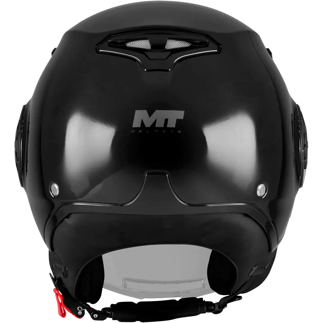Casco MT Aeris Pure A1 - Negro Brillo
