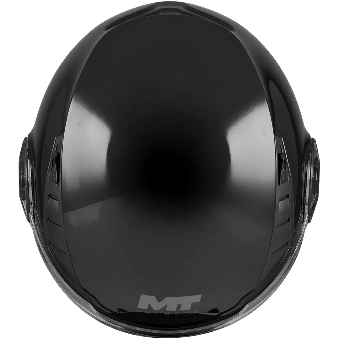 Casco MT Aeris Pure A1 - Negro Brillo