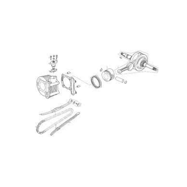 Cadena bomba de aceite Kymco Agility / Like People 125 15141-GFY6-C000
