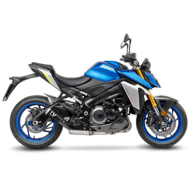 Silenciador Suzuki GSX-S 950/1000 21-24 Leo Vince - Carbono Terminal Acero Inoxidable