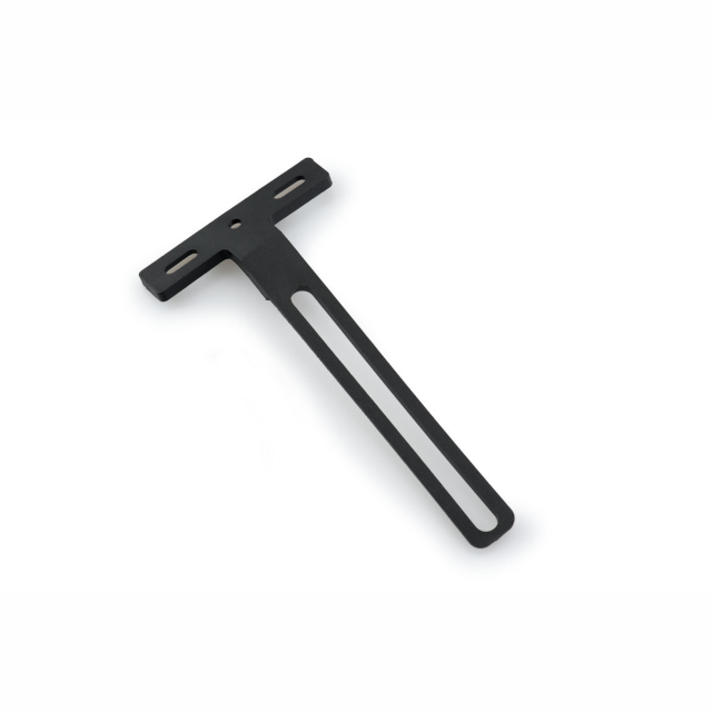 Soporte matrícula nylon para desplazar el catadrióptico Puig 1553N