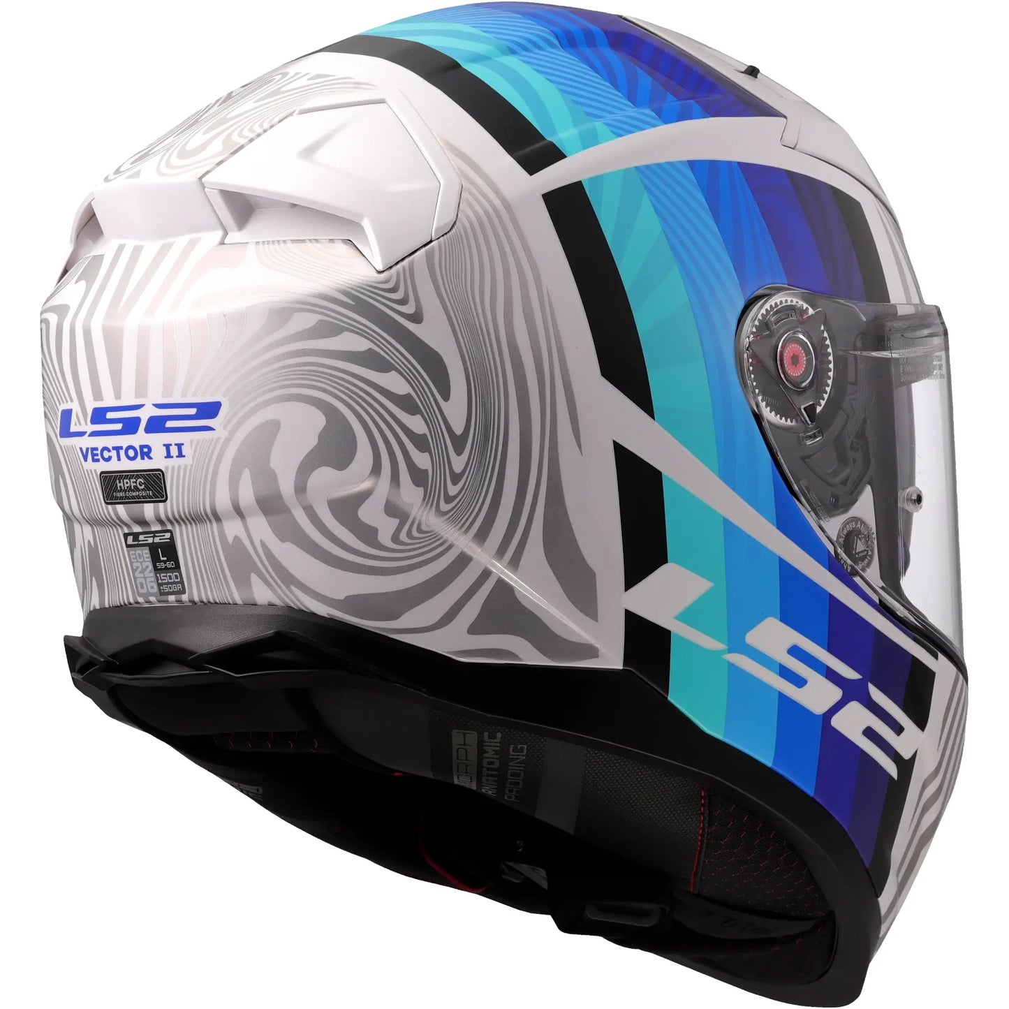 Casco LS2 FF811 Vector II Freedom - Blanco/Azul