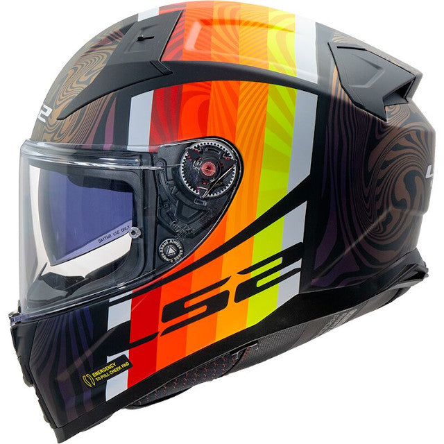 Full-face helmet LS2 FF811 Vector II Freedom matte black