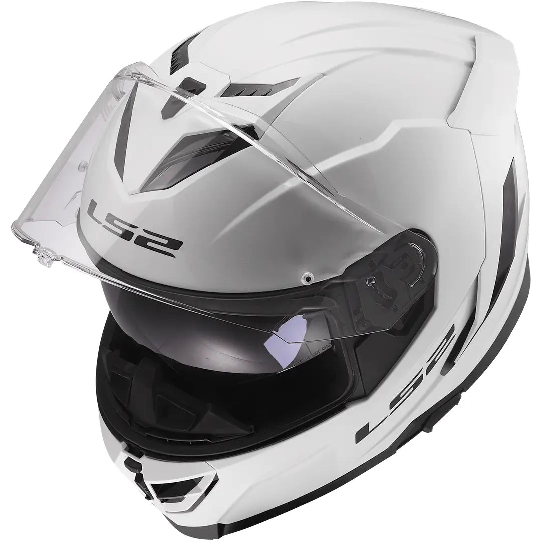 Casco LS2 FF818 Storm III Solid - Blanco Brillo
