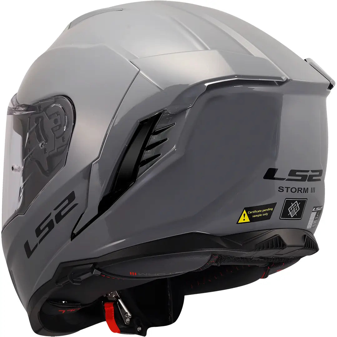 Casco LS2 FF818 Storm III Solid - Gris Nardo
