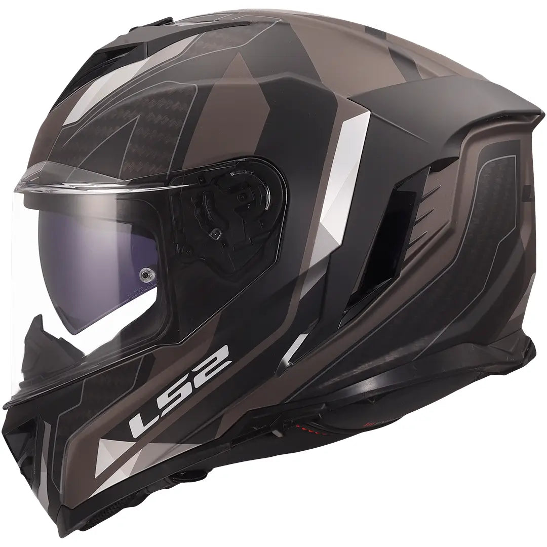 Casco LS2 FF818 Storm III Sporty - Negro/Gris Mate