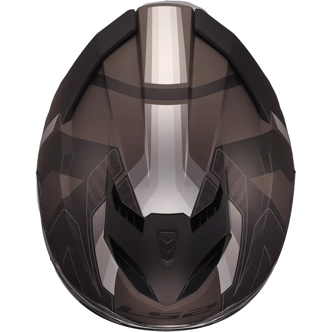 Casco LS2 FF818 Storm III Sporty - Negro/Gris Mate