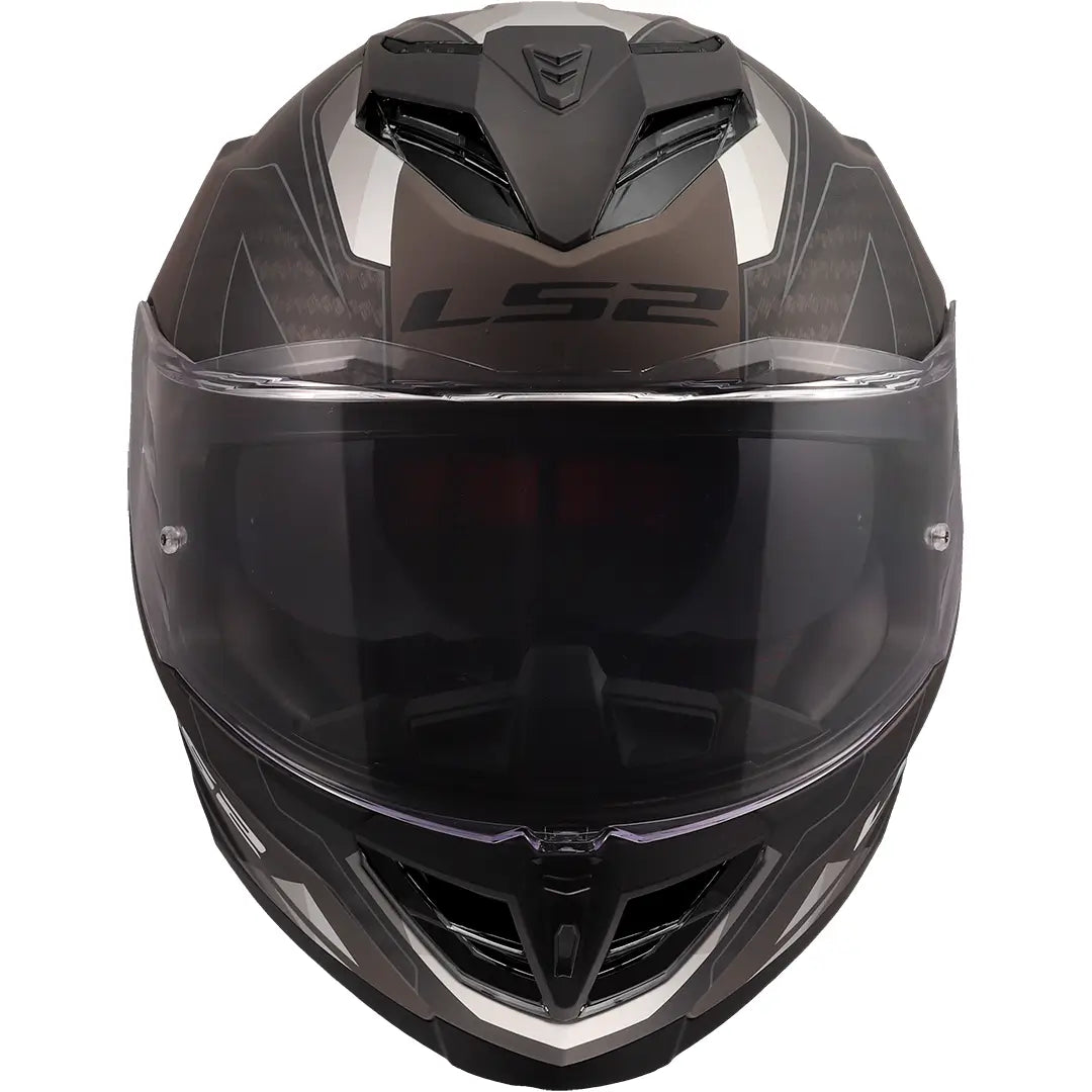 Casco LS2 FF818 Storm III Sporty - Negro/Gris Mate
