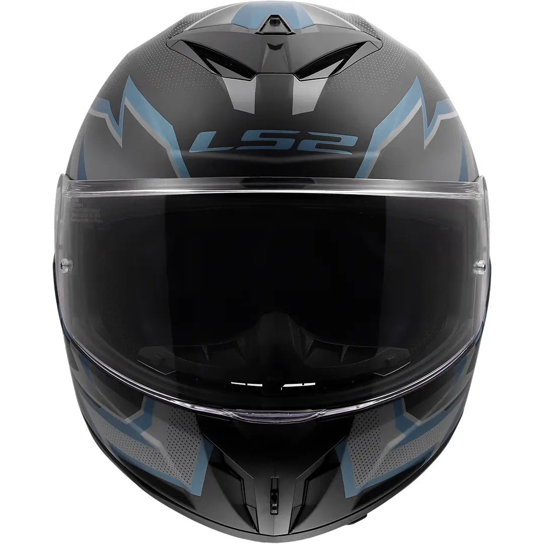 Casco LS2 FF820 Rapid III Xtrem - Negro/Azul Mate