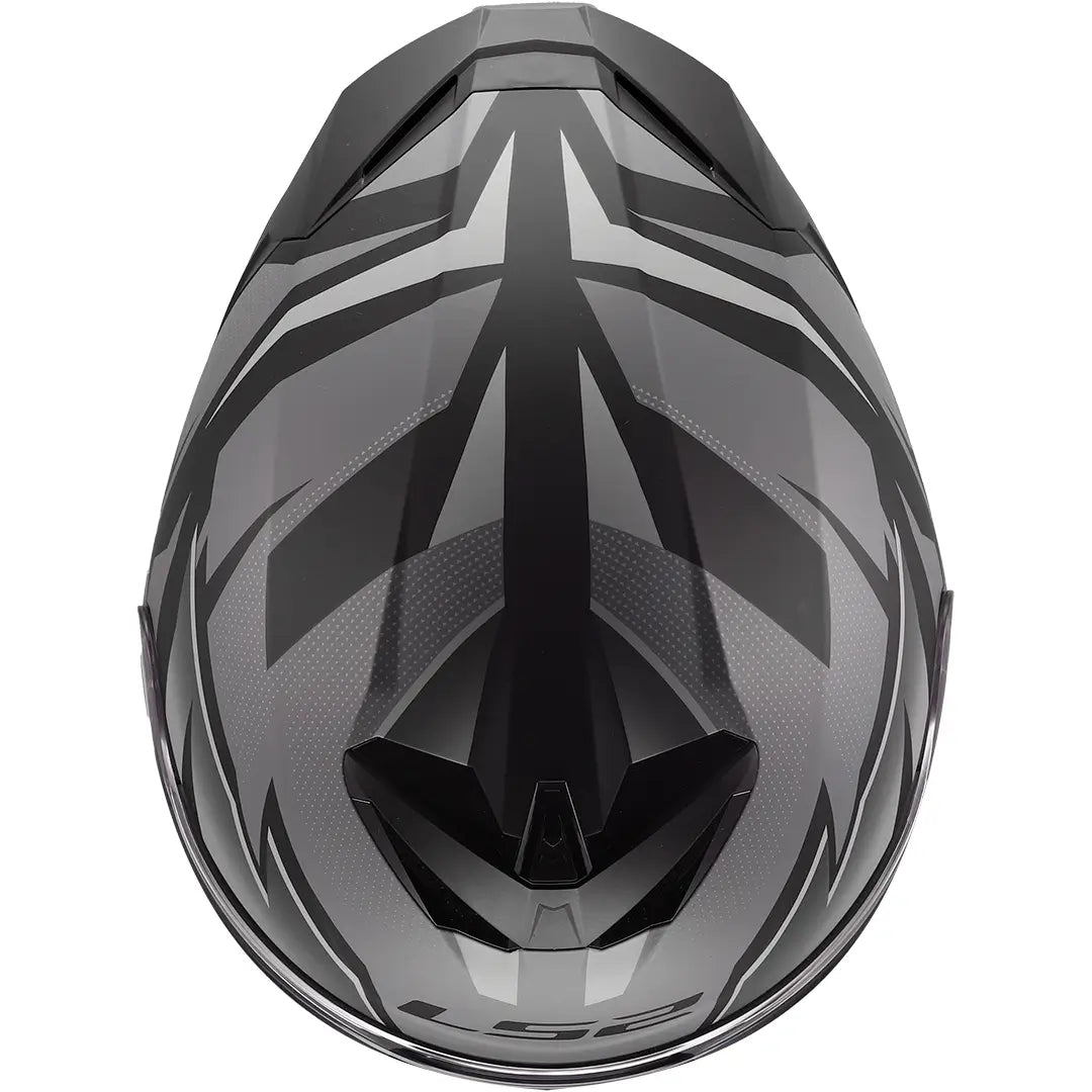 Casco LS2 FF820 Rapid III Xtrem - Negro/Gris Mate