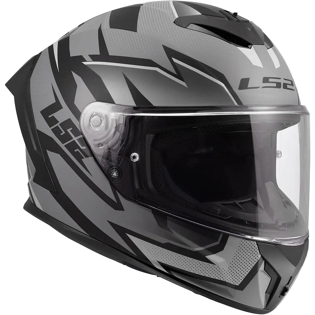 Casco LS2 FF820 Rapid III Xtrem - Negro/Gris Mate