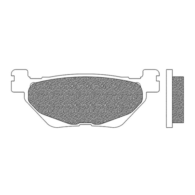 Pastillas de freno traseras Yamaha T-MAX 530 Polini - original 174.0258