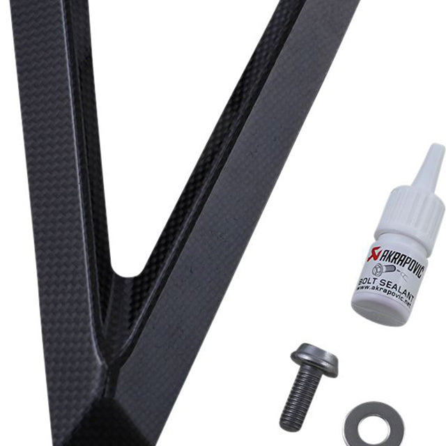 Kit de montage de silencieux sans repose-pieds Honda CBR 1000 RR-R Akrapovic - carbone