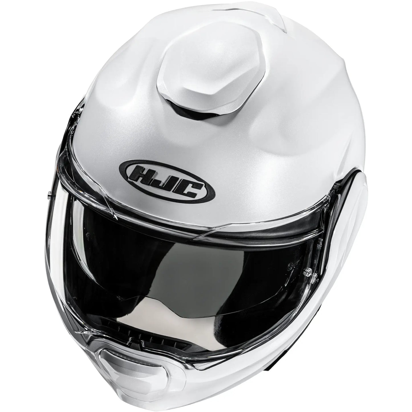 Casco HJC F100 Solid - Blanco Brillo