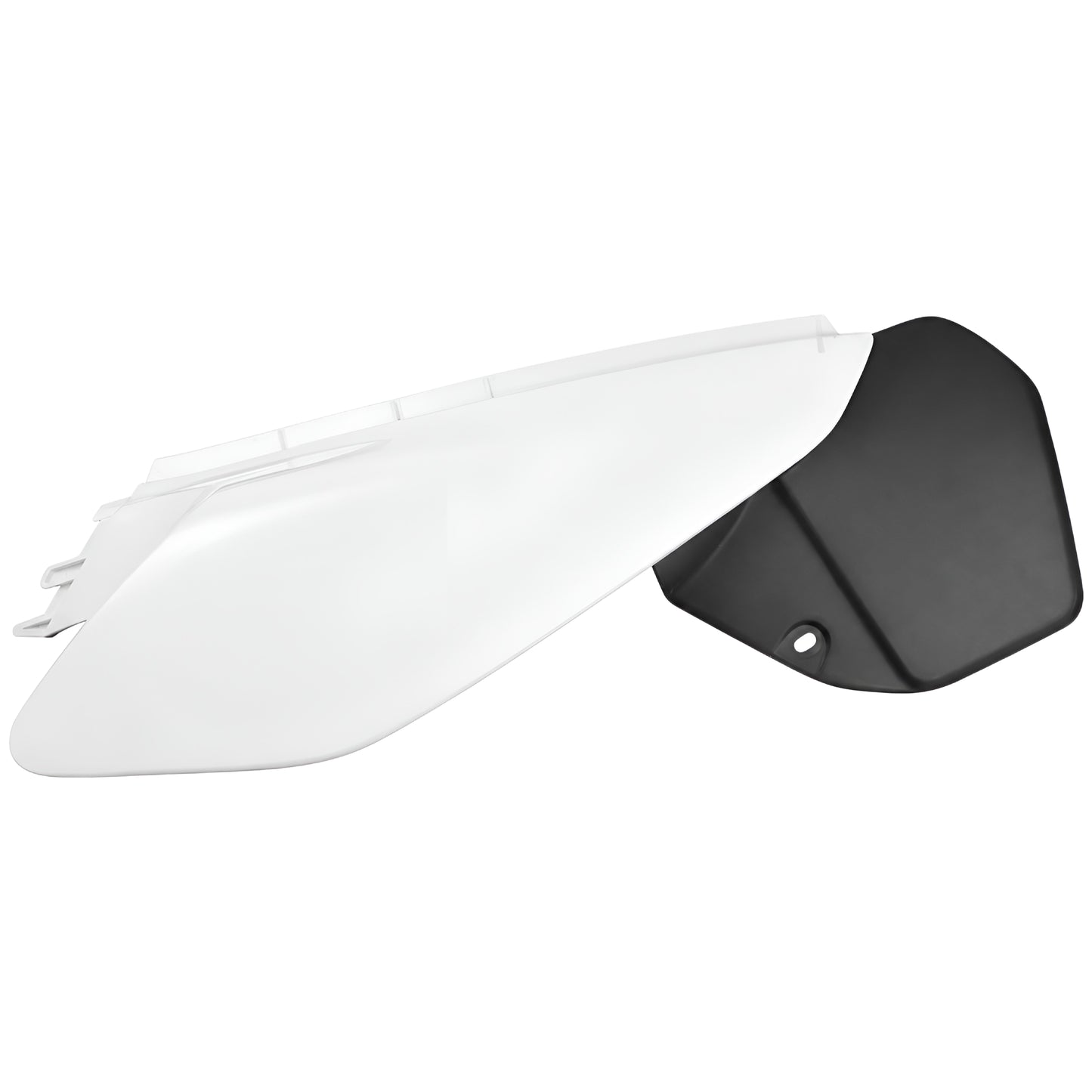 Tapa trasera derecha blanca Yamaha DT 125 RE / X 04-06
