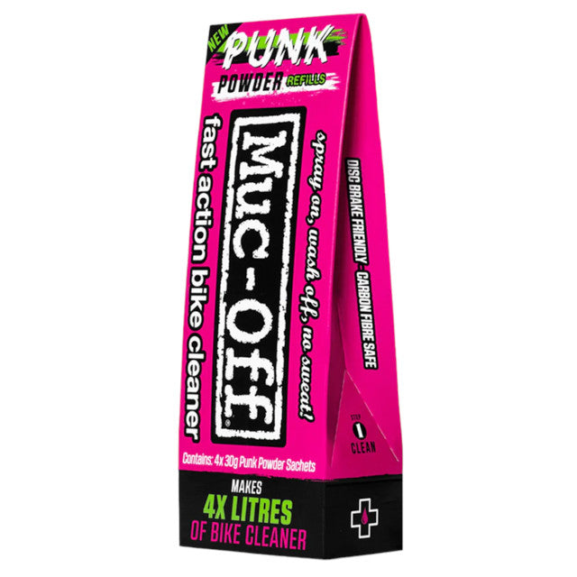 Limpiador Punk Powder 1L bote aluminio con difusor Muc-Off