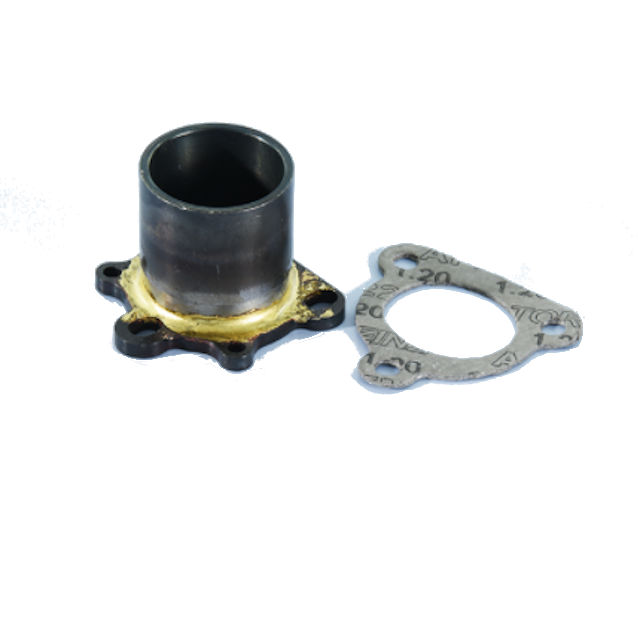 Bocal de escape para Big Evo 70cc Piaggio scooter / Minarelli horizontal Polini