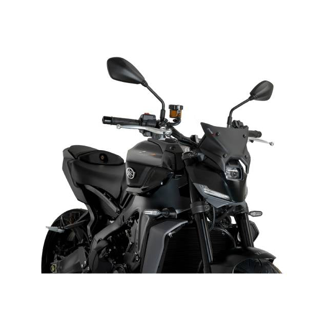 Cúpula Yamaha MT-09 24-25 New Generation Sport Plus Puig - negro mate 22093J