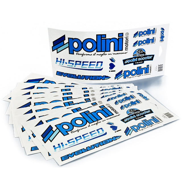 Pack d'autocollants A4 Polini