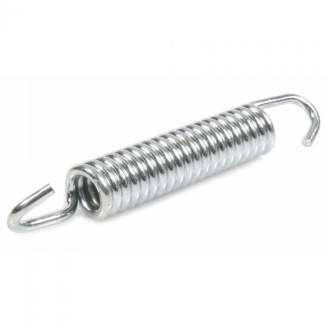 Muelle de escape curvado 90º largo 70mm Polini 228.0003