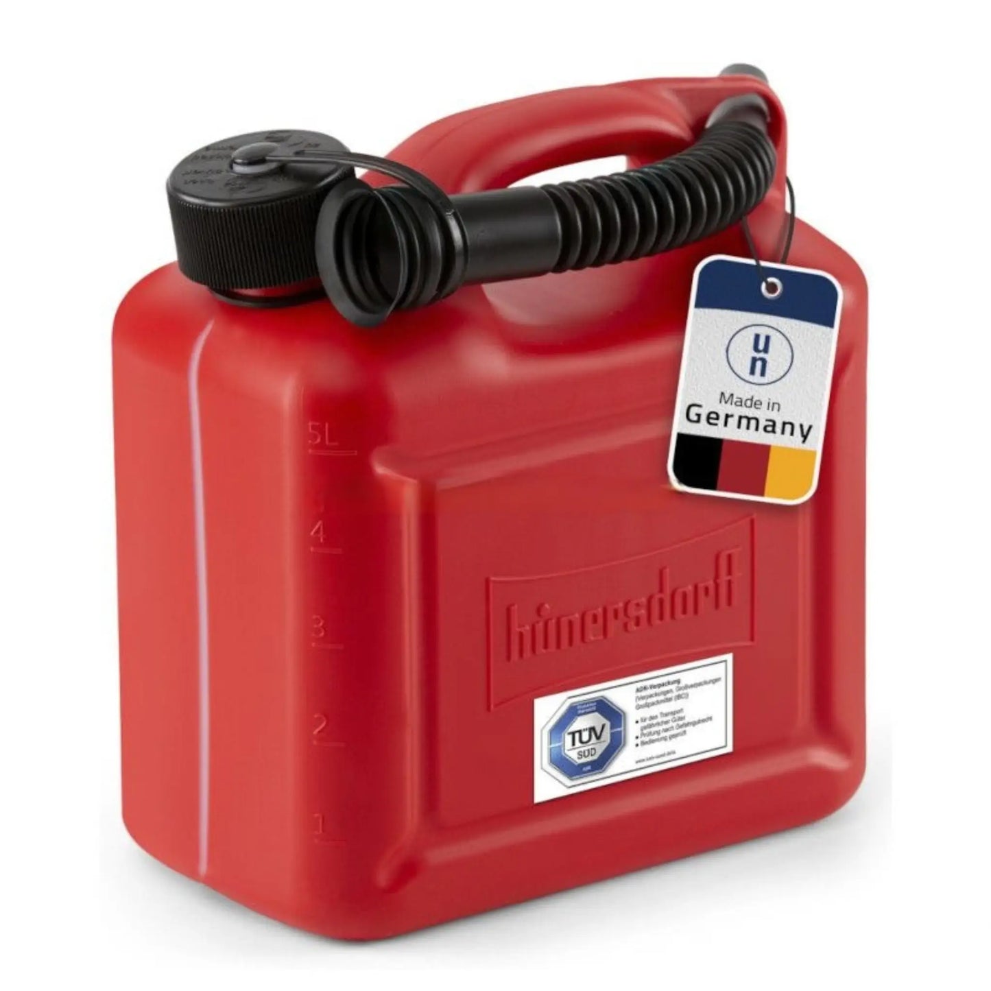 Bidón para gasolina 5 litros - rojo 228.20.01