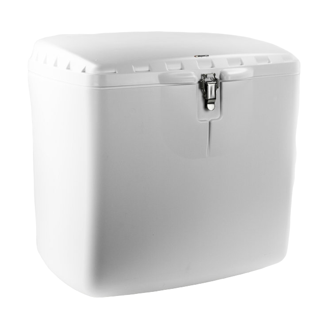Baúl Mega Box con cerradura universal Puig - Blanco 2328B