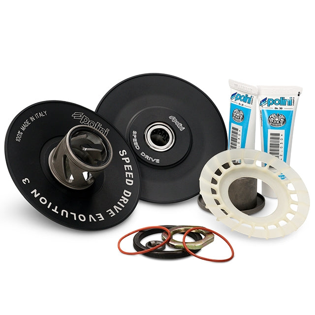Poleas de embrague Minarelli horizontal carter largo Speed Drive Evo 3 Polini 244.0574