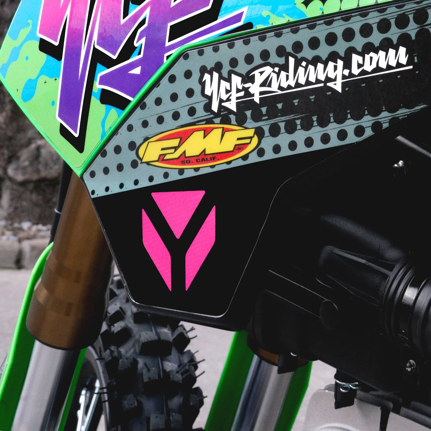 Pitbike YCF Pilot 150 Limited Edition verde