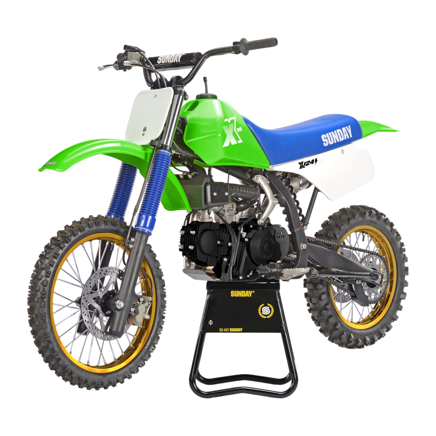 Pitbike YCF Sunday X 124 verde 2026