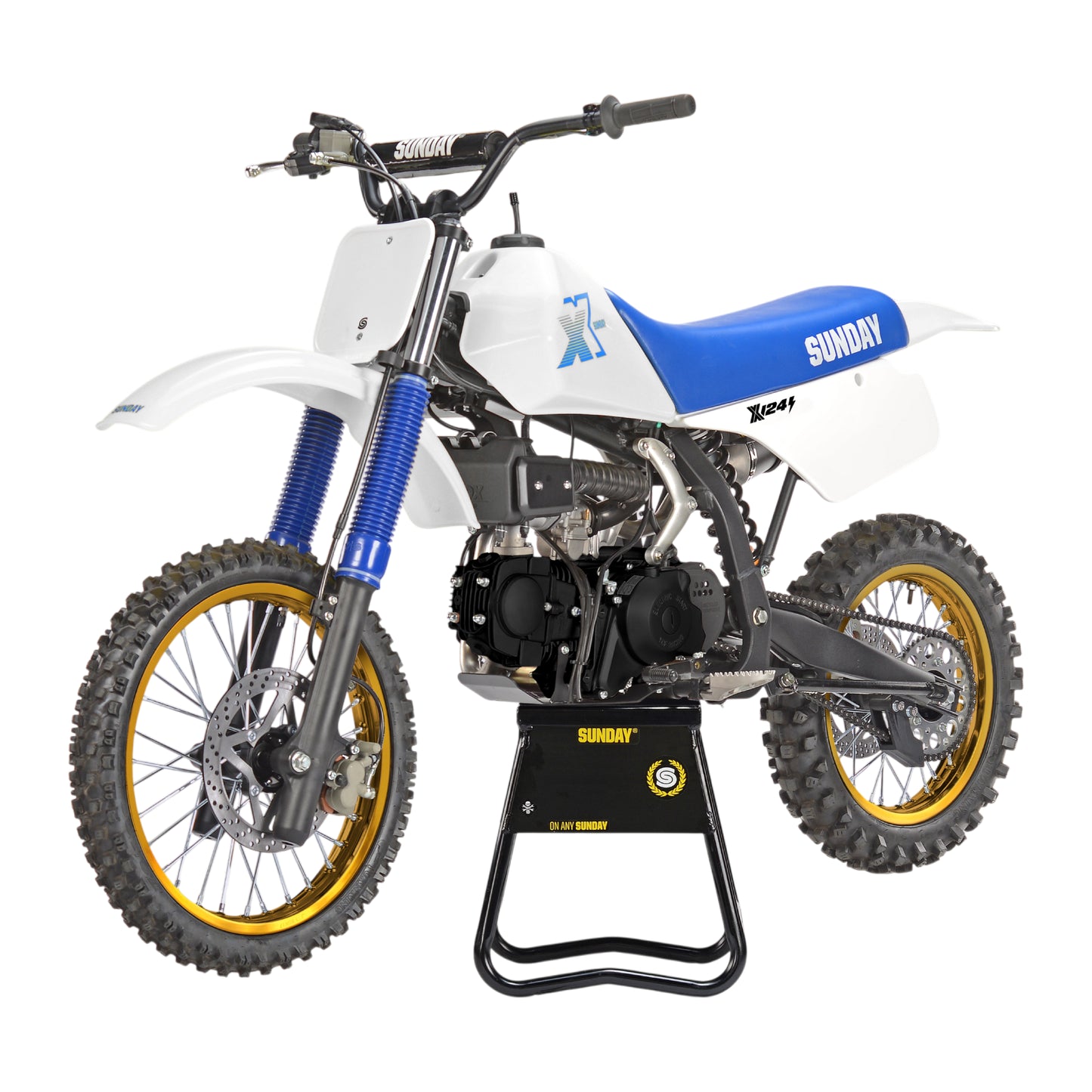 Pitbike YCF Sunday X 124 blanca 2026