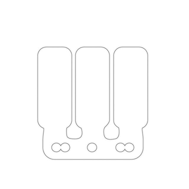 Laminas de carbono Derbi euro 2 / 3 / 4 caja original 0.30-0.35-0.40mm Malossi