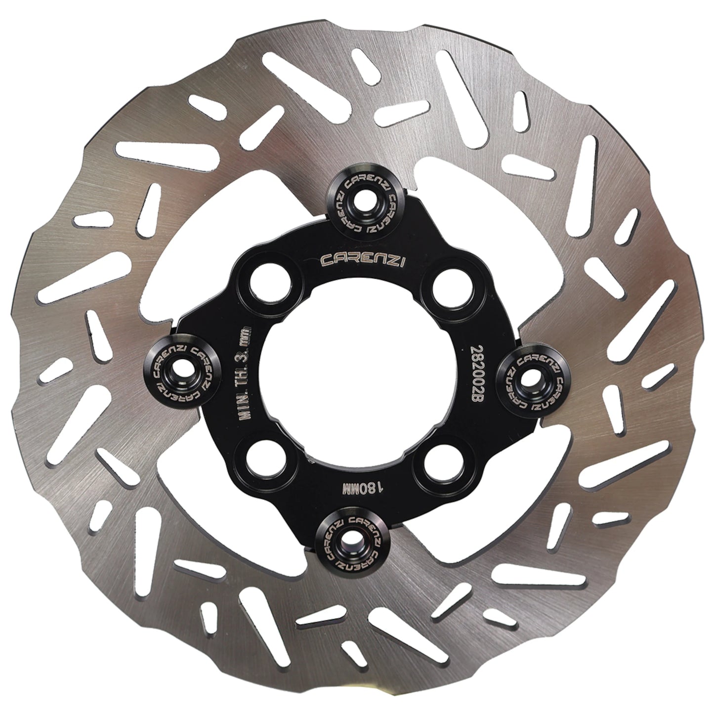 Brake disc Yamaha BW'S 50 04-16 / MBK Booster 50 99-16 floating front brake disc d.180mm Carenzi