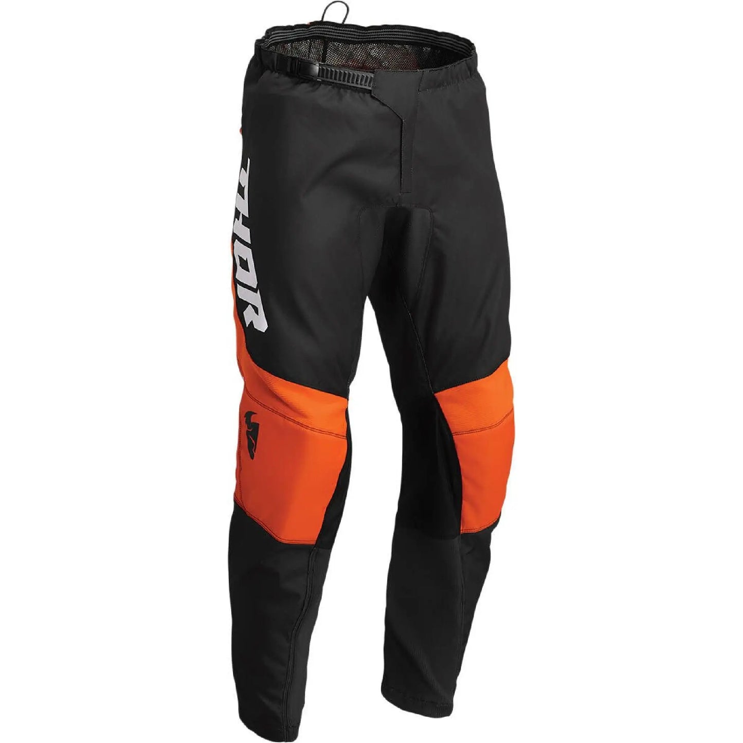 Pantalón MX Thor Youth Sector Chev - Negro/Naranja