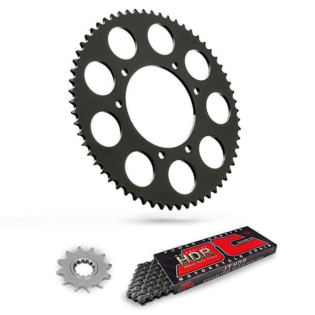 Transmission kit Rieju MRT 50 09-18 12T pinion 52T sprocket 420 pitch JT Sprockets