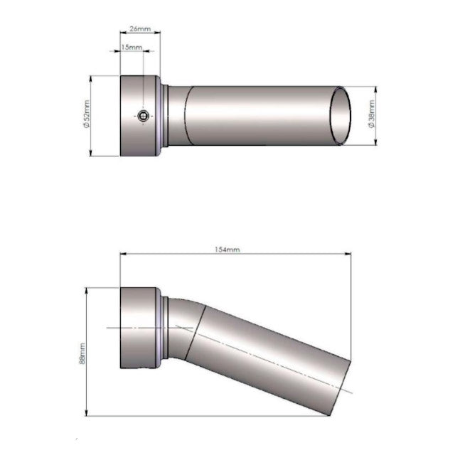 DB Killer SBK N3 d=52mm Leovince
