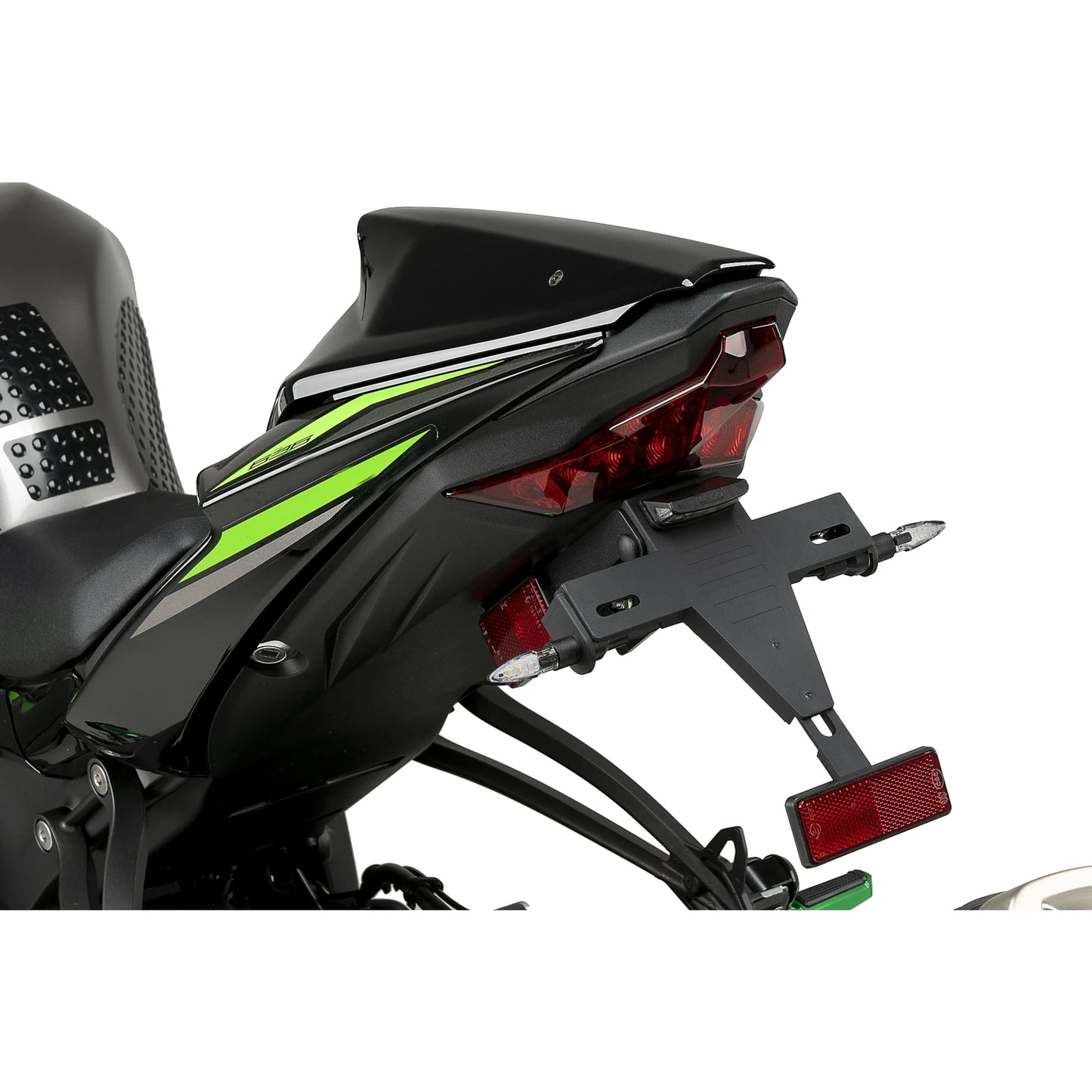 Puig license plate holder for Kawasaki ZX-6R Ninja 17-26 - black
