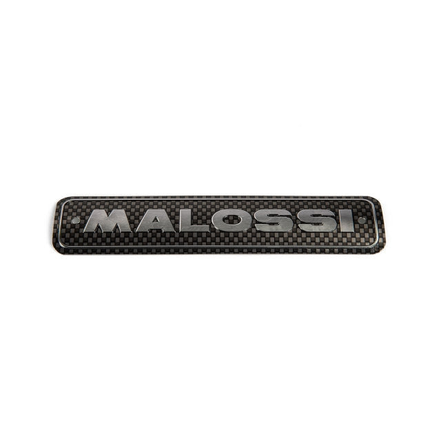 Horizontal adhesive aluminium plate for Malossi exhaust