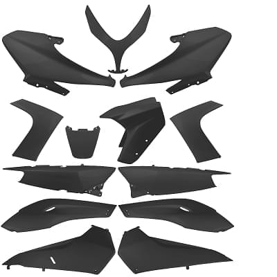 Kit de carenagens Yamaha T-Max 500 08-12 13 peças TNT