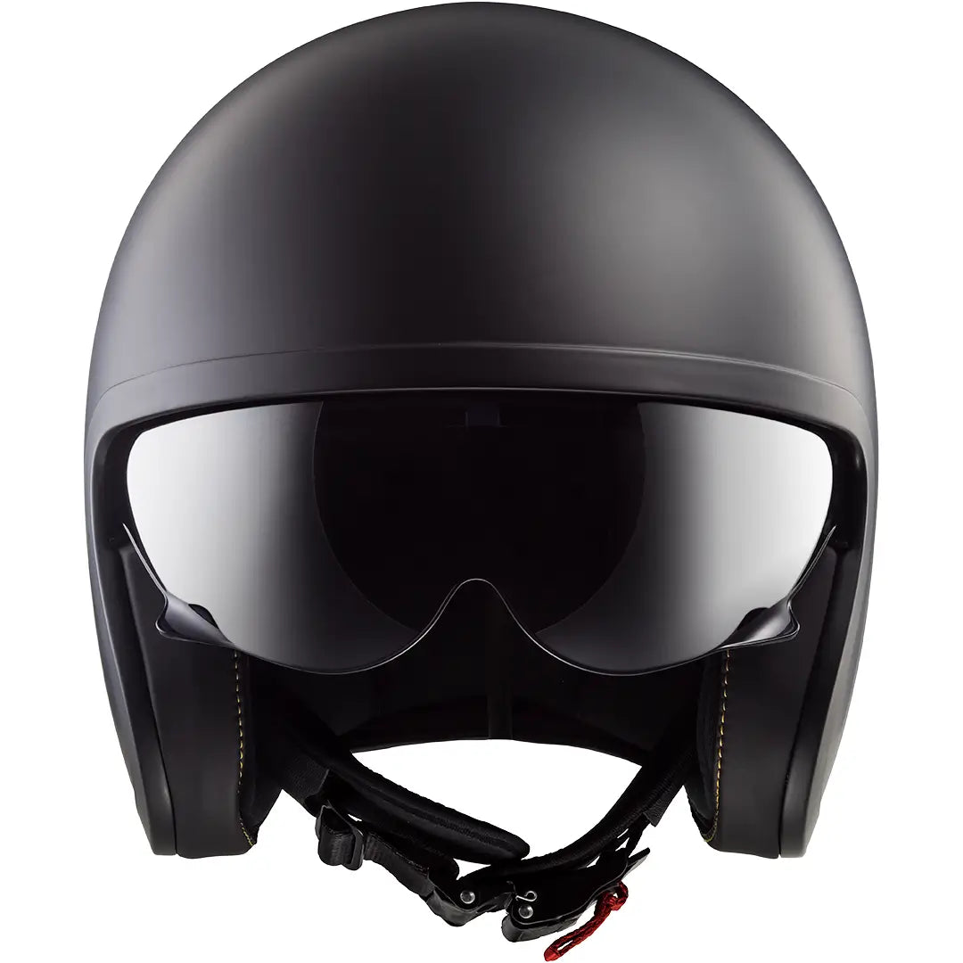 Casco LS2 OF599 Spitfire II Solid - Negro Mate