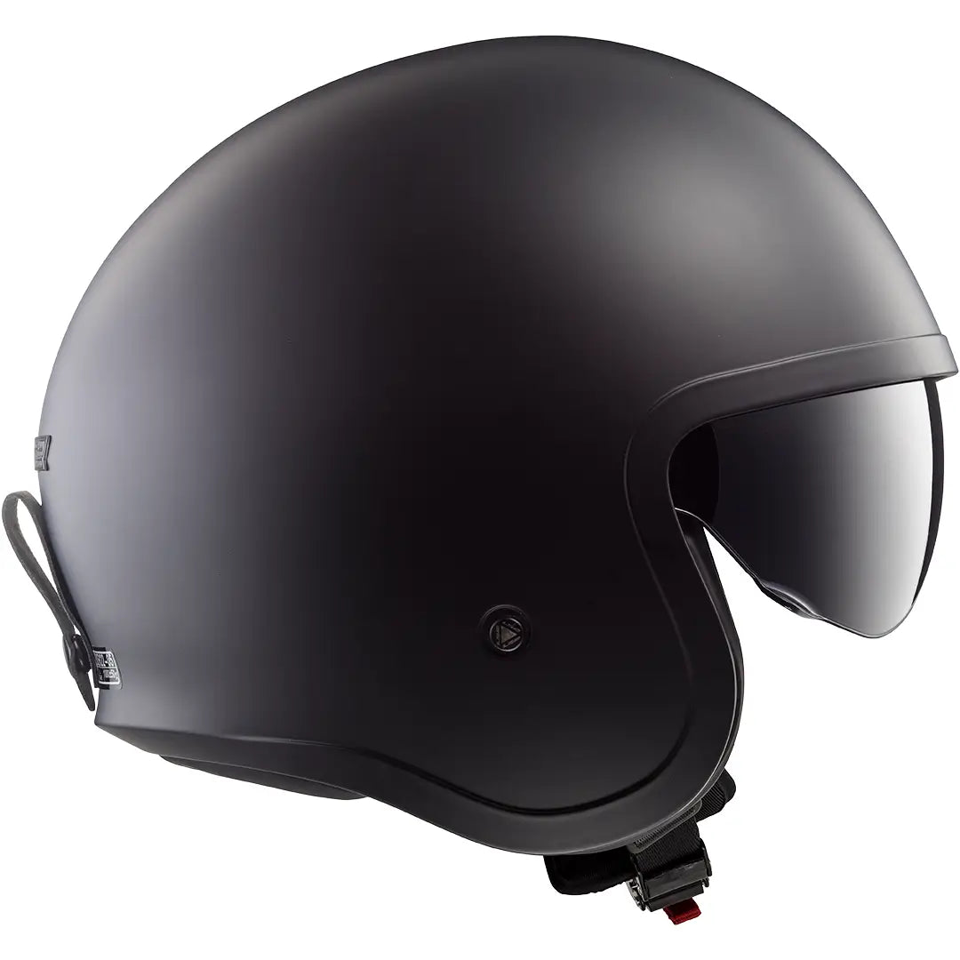 Casco LS2 OF599 Spitfire II Solid - Negro Mate