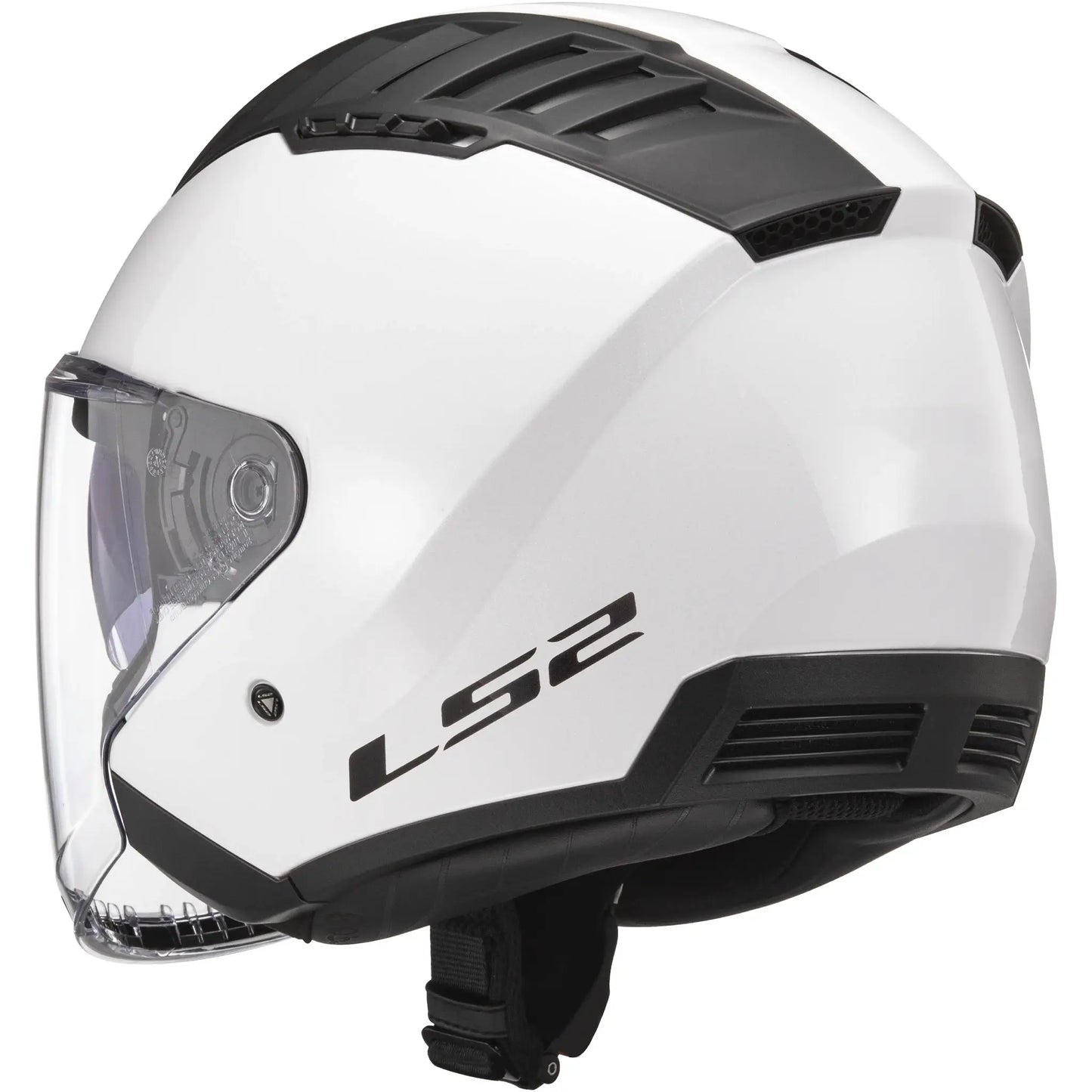 Casco LS2 OF600 Copter II Solid - Blanco Brillo